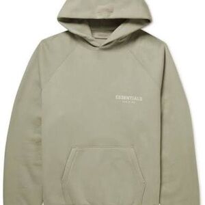 Essentials Men's Sage Green Hoodie